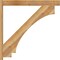 Ekena Millwork Imperial Block Rough Sawn Outlooker, Western Red Cedar, 6"W x 46"D x 46"H OUT06X46X46IMP05RWR - alternate 4